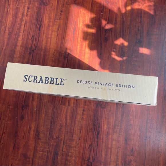 Scrabble Deluxe Vintage Edition - Picture 8 of 14